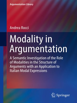 cover image of Modality in Argumentation